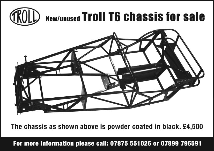 Troll T6 chassis for sale